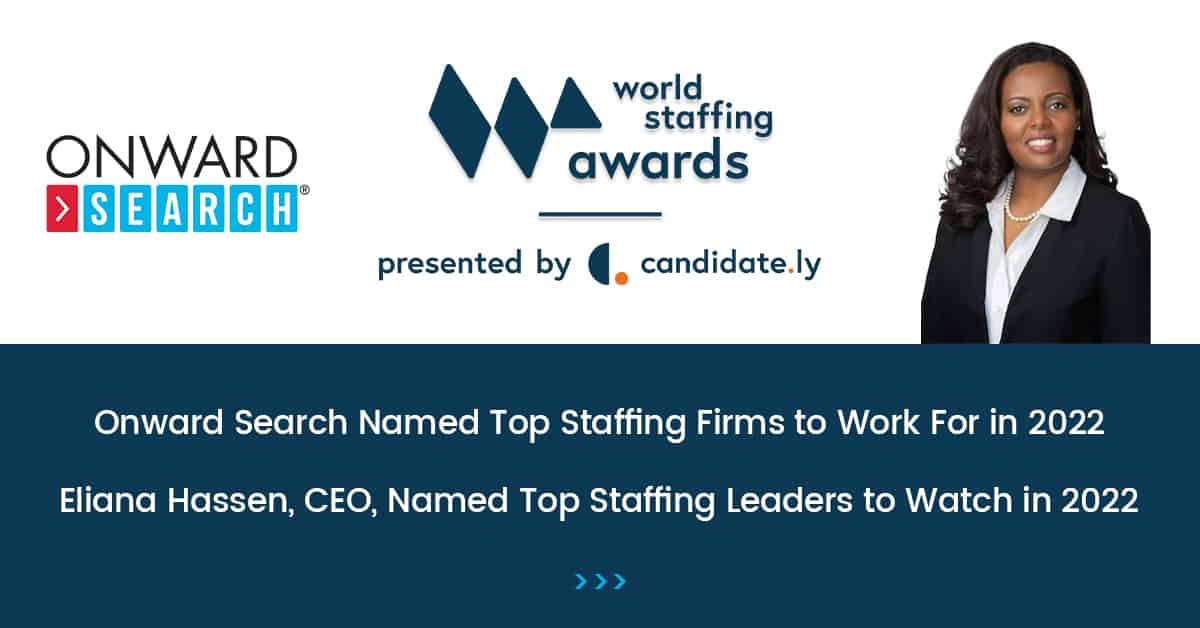 Onward Wins at World Staffing Awards