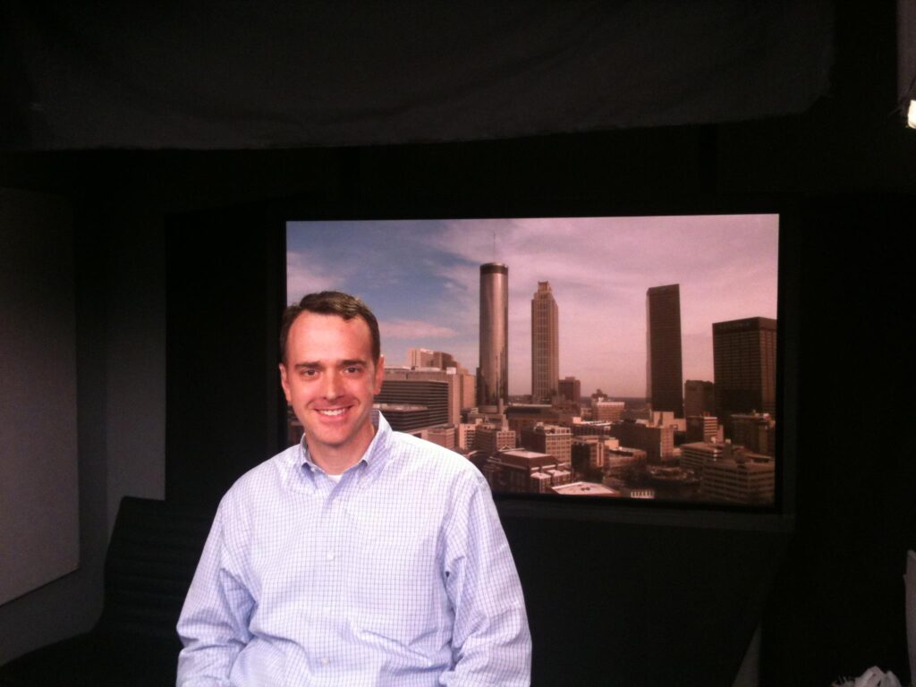 Ken Clark interviews with Karin Caifa at CNN in Atlanta