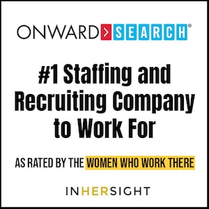 Onward Search Number One Staffing and Recruiting Company to Work for by Women Press Release