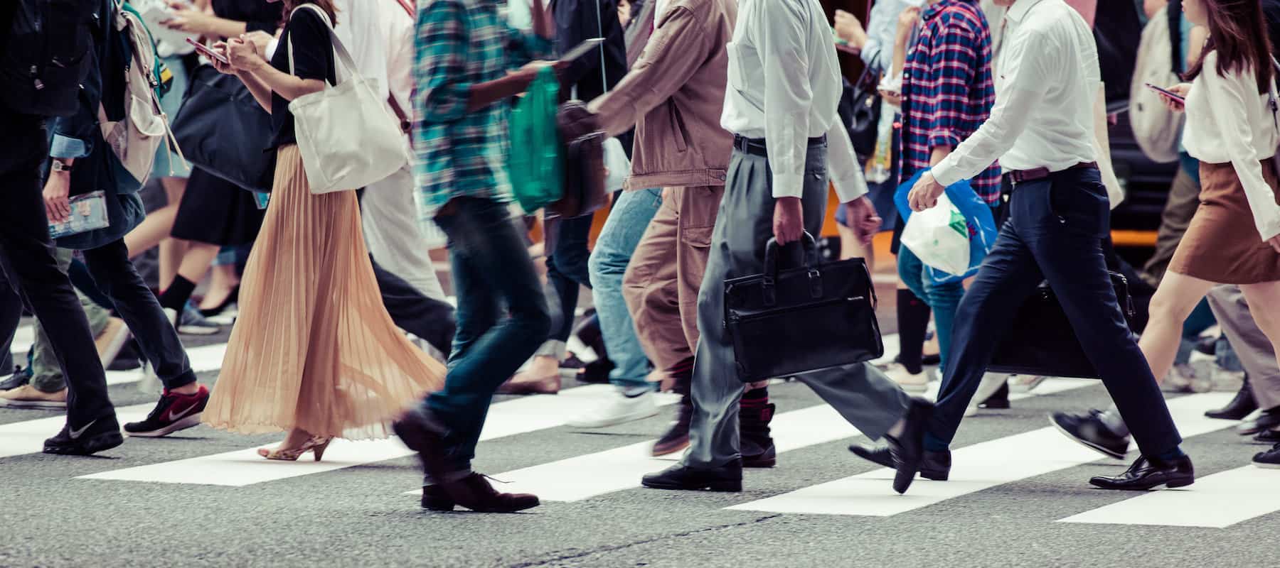 Asian People are across the crosswalk Why Accessible Means Successful