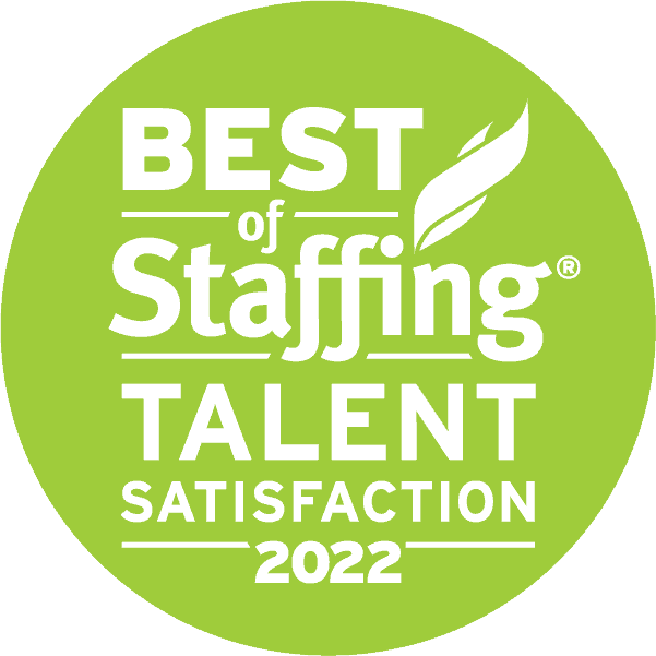 Best of Staffing Talent Satisfaction Award 2022