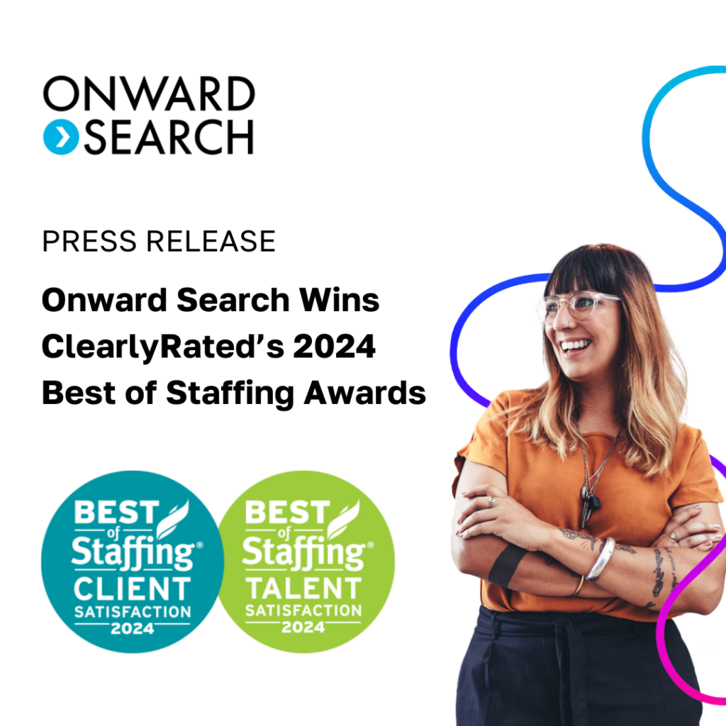 Onward Search Wins Best of Staffing 2024