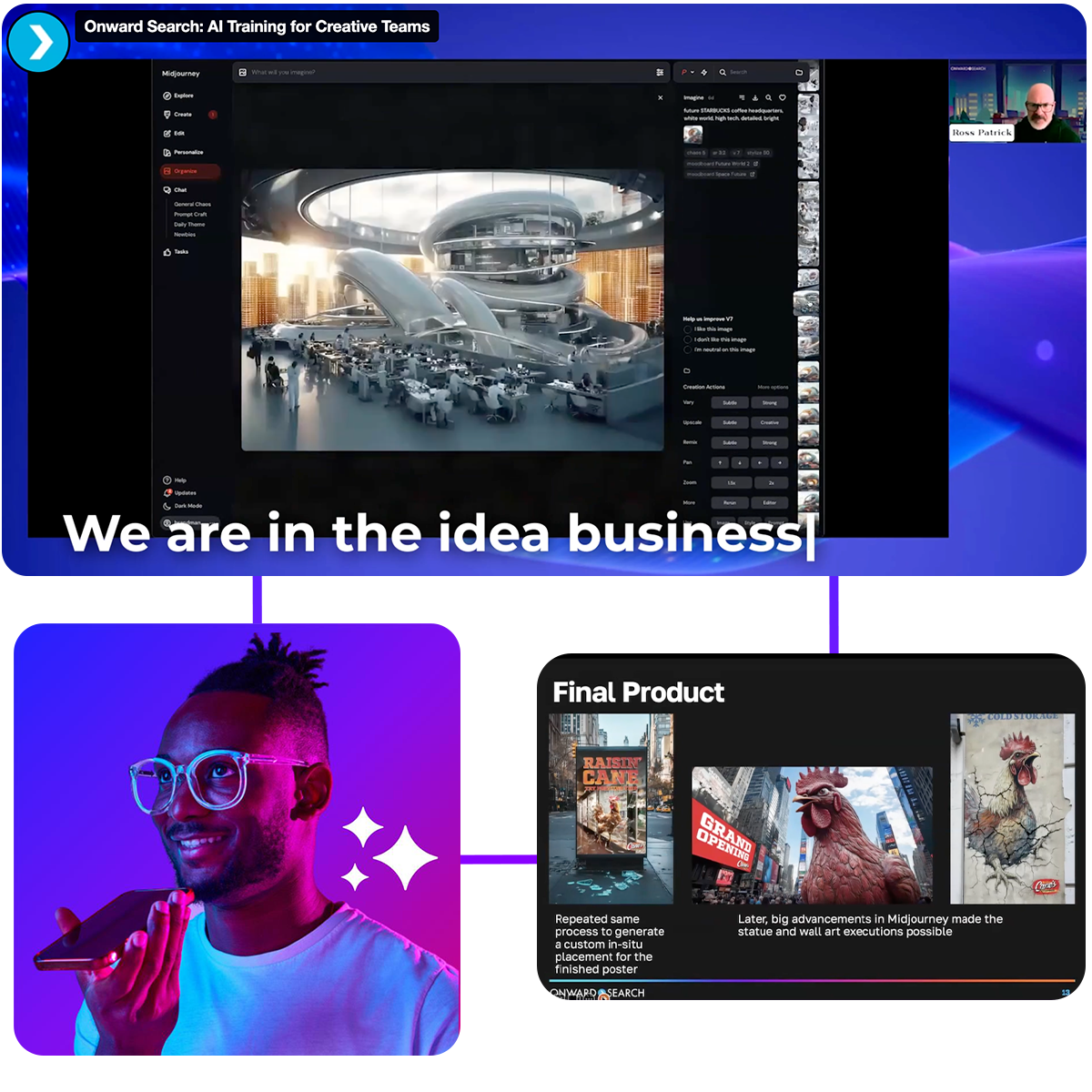 Onward Search AI Training for Creatives