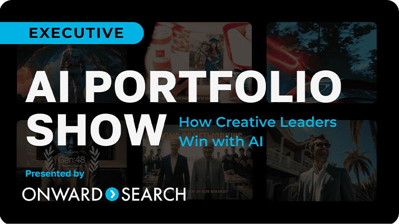 Onward Search Webinar - Executive AI Portfolio Show