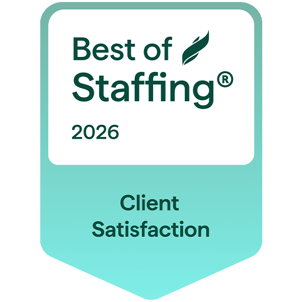 Onward Search Best Of Staffing Client Satisfaction 2026 Award Babge
