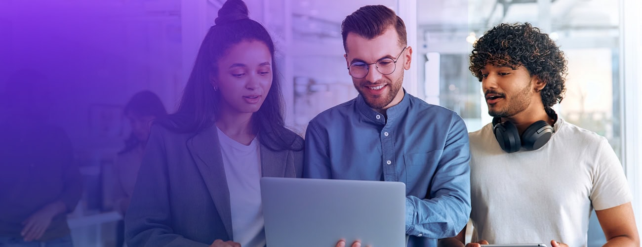 Digital accessibility professionals collaborating to improve inclusive digital experiences, accessible technology, and usability for people of all abilities.